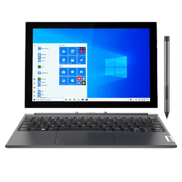 Lenovo Ideapad Duet Tab - Refurbished - Intel, Celeron N4020, 4GB, DDR4, 120GB, 12", 1920×1200