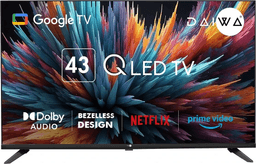 Daiwa 109 cm (43 inch) QLED Ultra HD (4K) Smart Google TV - Refurbished - QLED, 3840 x 2160 (4K)