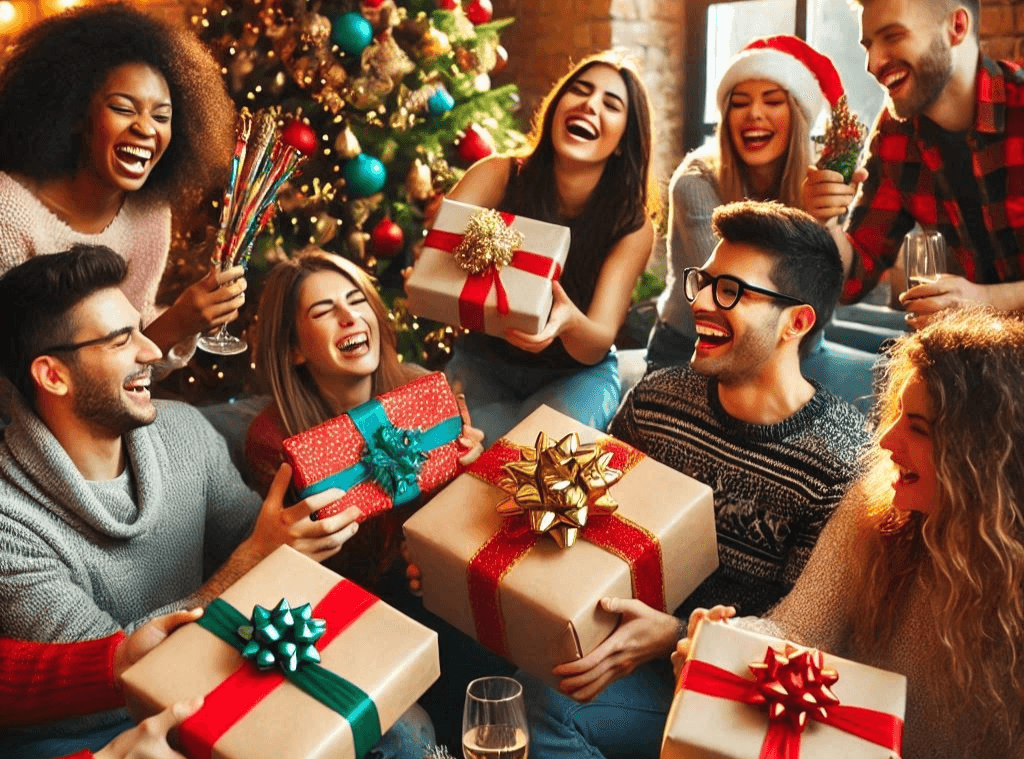 People celebrating festival 