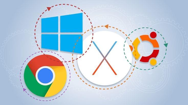 image of all three operating systems linux, mac os and windows