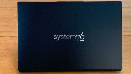 an image of system 76 laptop