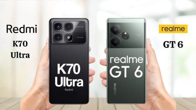 Redmi K70 Ultra vs GT 6