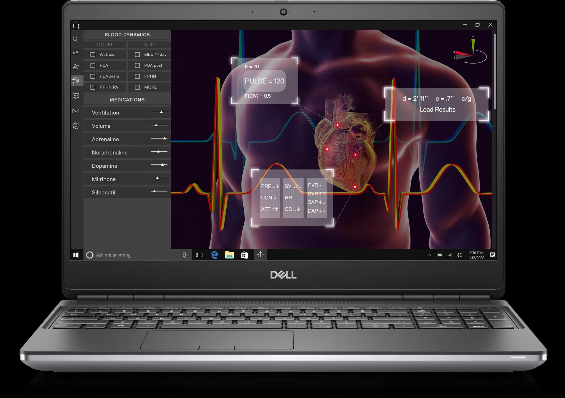 “Dell Precision 7750 – A powerful 17-inch mobile workstation with 10th Gen Intel Core i7 and NVIDIA Quadro graphics.”