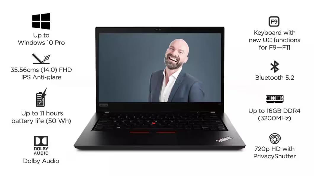 Lenovo ThinkPad T14 Gen 1 (Touch) – A reliable business laptop built for productivity and performance.