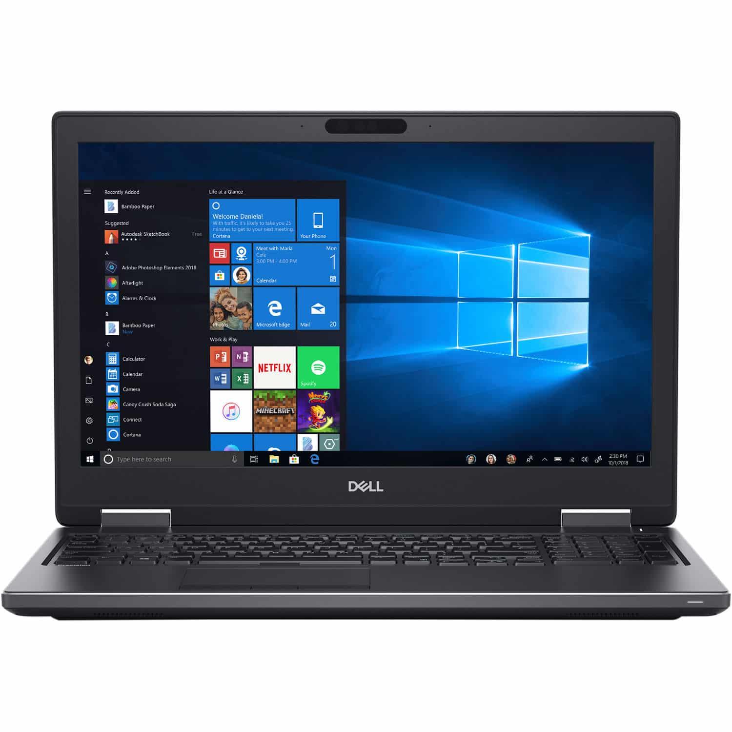 Dell Precision 7530 – A durable mobile workstation with Intel Core i7 and ISV-certified performance