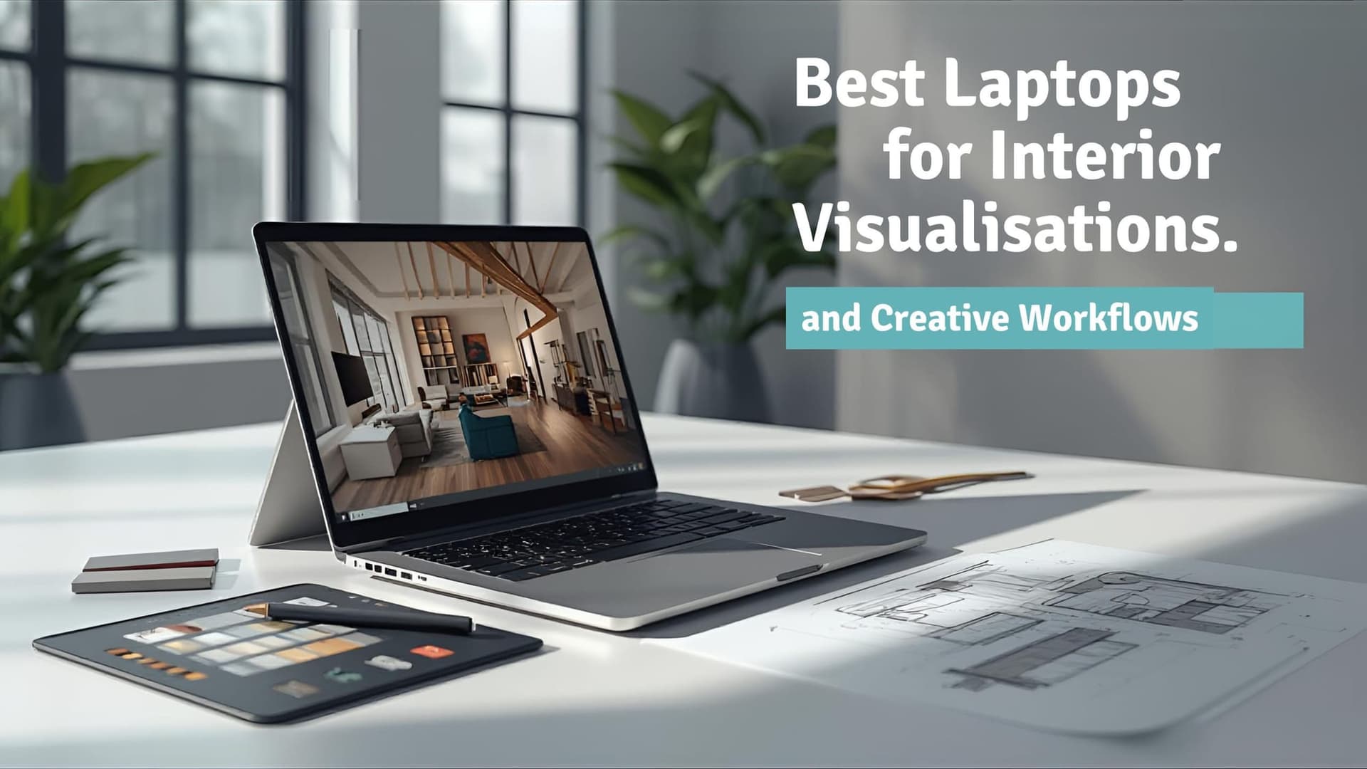 Best Laptops for Interior Design, 3D Visualisation, and Creative Workflows