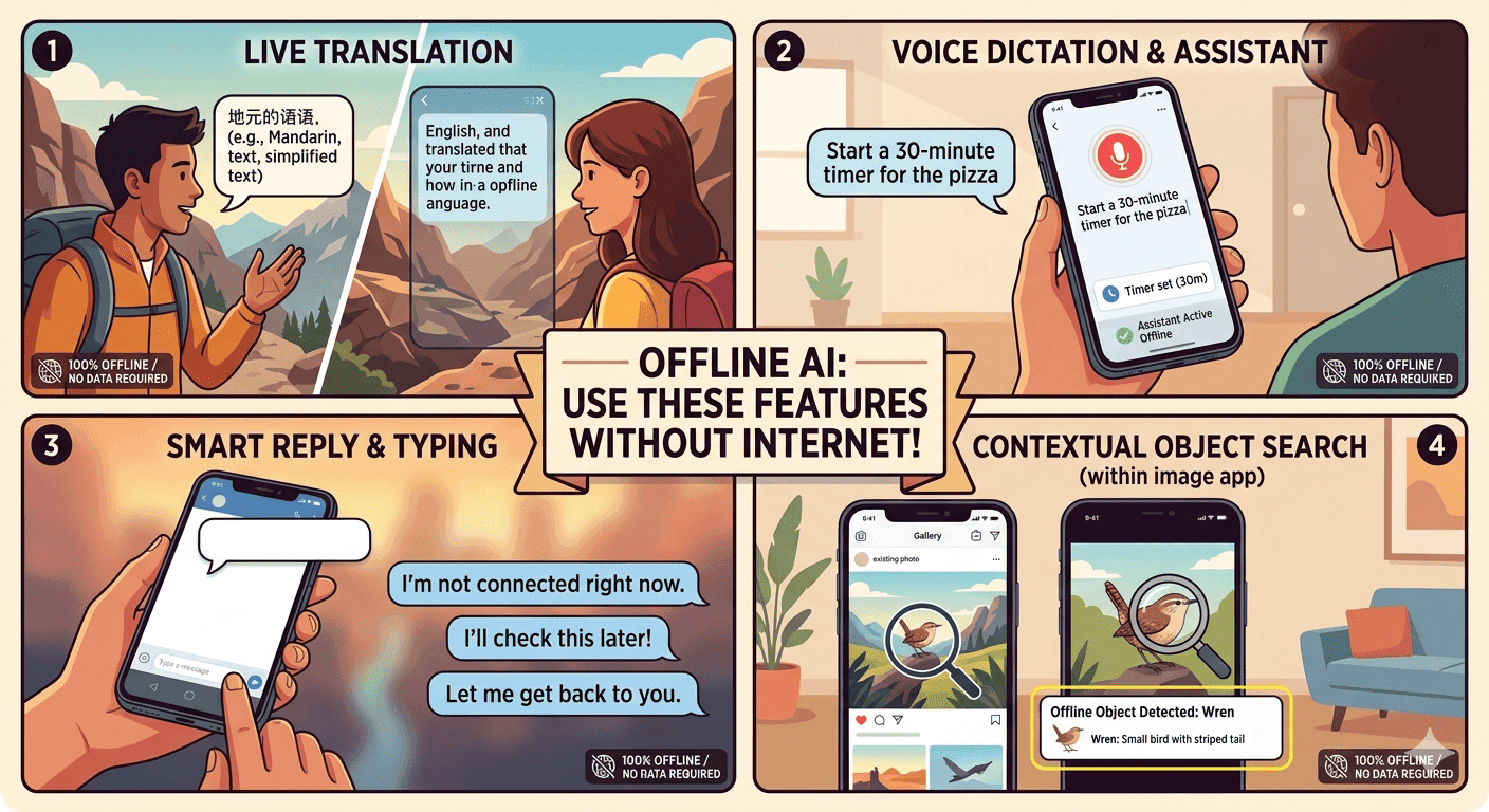 AI Features You Can Actually Use Without an Internet Connection