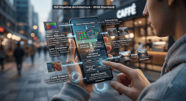 Smartphone Camera ISP Explained: The Hidden Chip Behind Better Photos