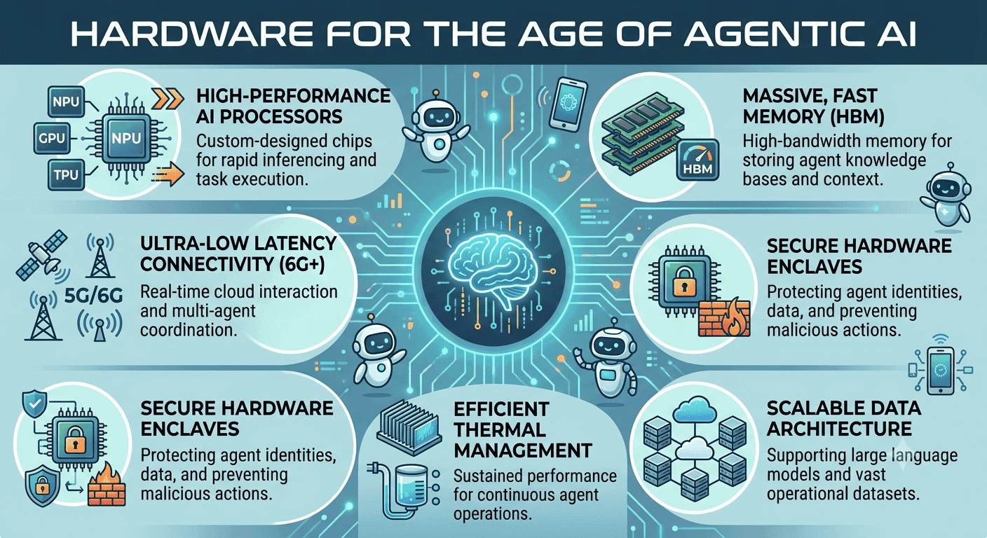 Agentic AI Hardware: What Future Devices Need to Run AI Agents