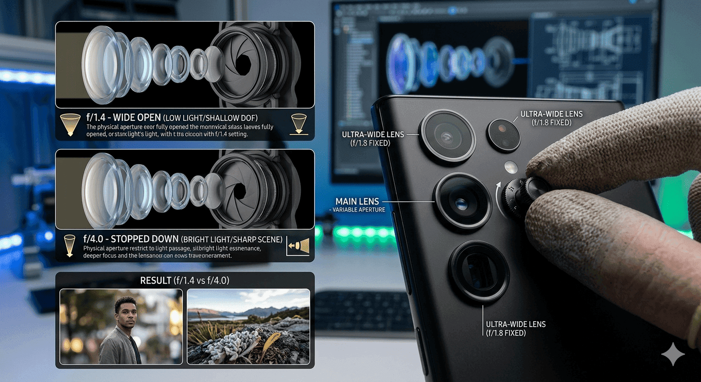 Variable Aperture Smartphone Cameras: Marketing Gimmick or Useful Feature?