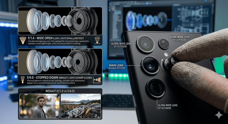 Variable Aperture Smartphone Cameras: Marketing Gimmick or Useful Feature?