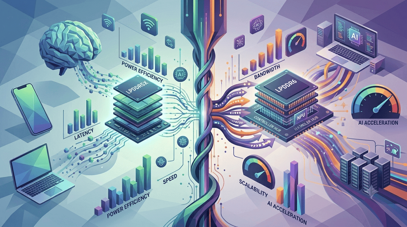 LPDDR5X vs LPDDR6 RAM: What's Changing in Next-Generation Laptops?