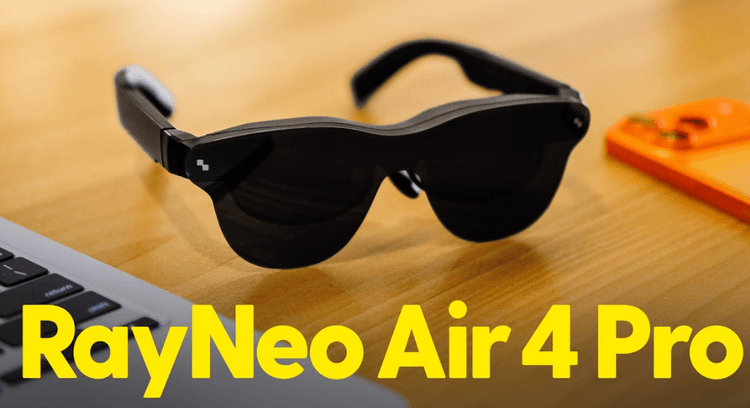 RayNeo Air 4 Pro review: are HDR10 micro-OLED glasses finally good?