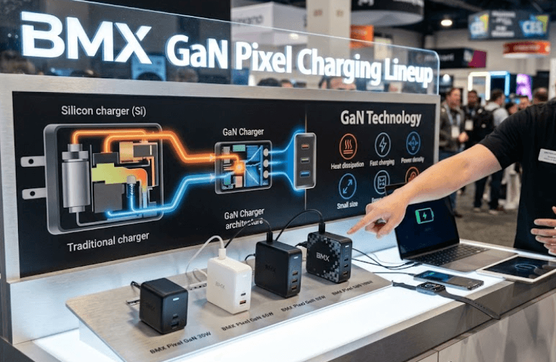 GaN Pixel Chargers Explained: BMX's New Compact Charging Lineup