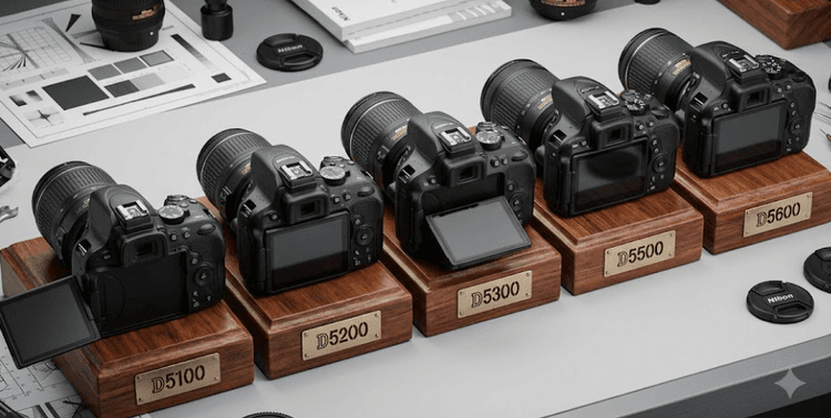 Nikon D5100 vs D5200 vs D5300 vs D5500 vs D5600: Mid-Range Nikon Series Explained