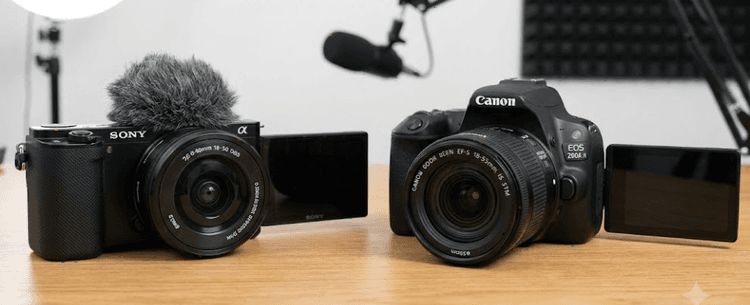 Sony ZV-E10 vs Canon 200D Mark II: Best Beginner Vlogging Camera