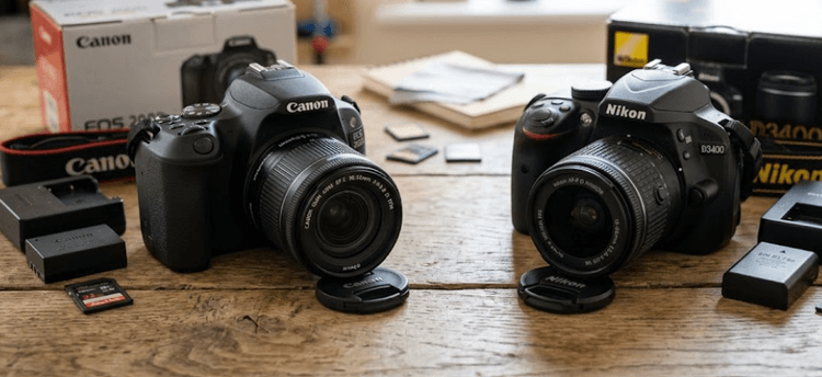 Canon 200D vs Nikon D3400: Which Beginner DSLR Kit Gives More for Your Money?