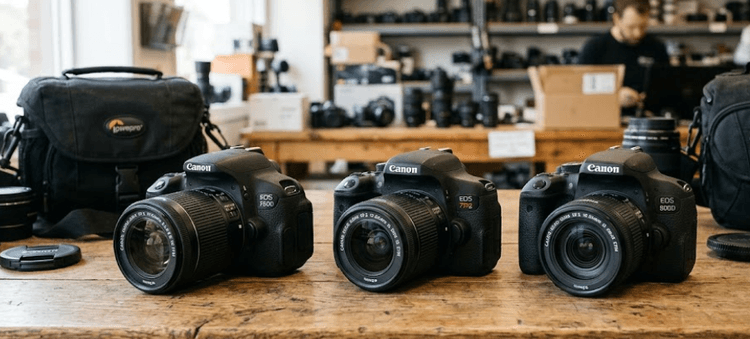 Canon 700D vs 750D vs 800D: Which Rebel Series Gives the Best Resale Value?