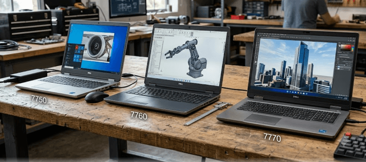 Dell Precision 7750 vs 7760 vs 7770: Which Generation Should You Buy?