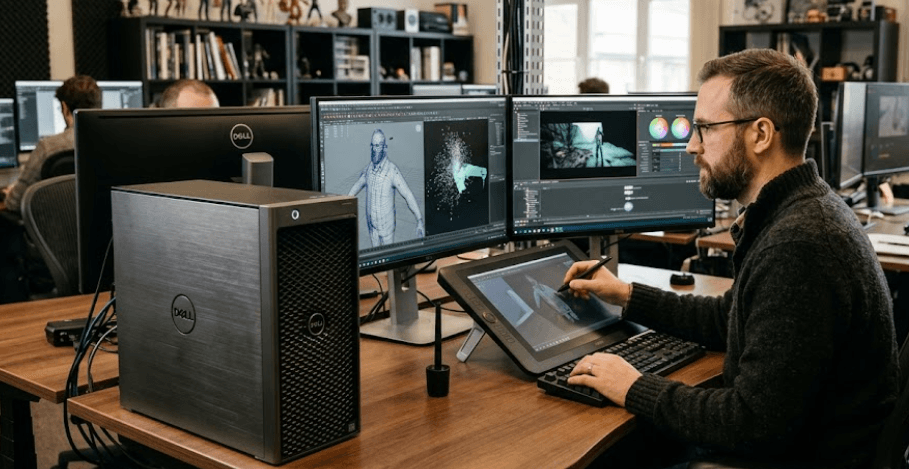 Best Dell Precision for VFX Artists and Animation Studios