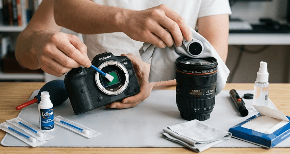 How to Clean a Camera Sensor and Lens at Home Without Damaging Them