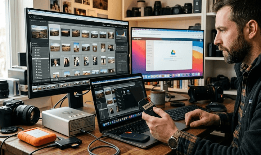 How to Back Up RAW Photos: A Simple 3-2-1 Workflow for Photographers