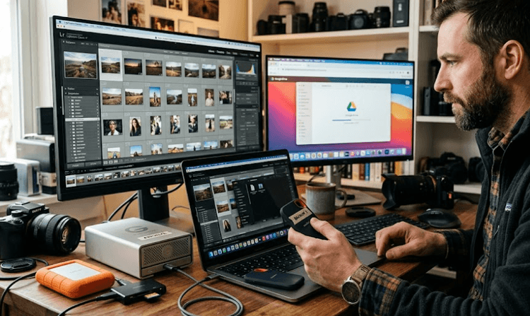 How to Back Up RAW Photos: A Simple 3-2-1 Workflow for Photographers