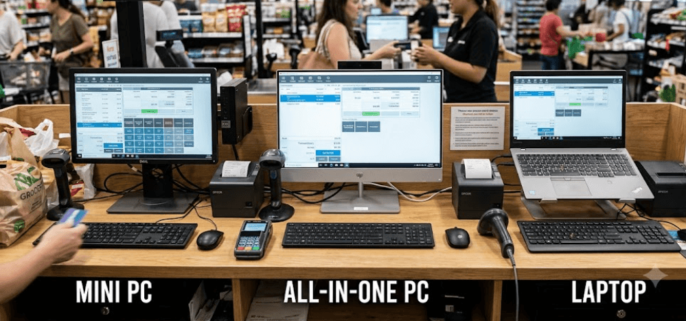 Best Computer for a Billing Counter: Mini PC vs All-in-One vs Laptop