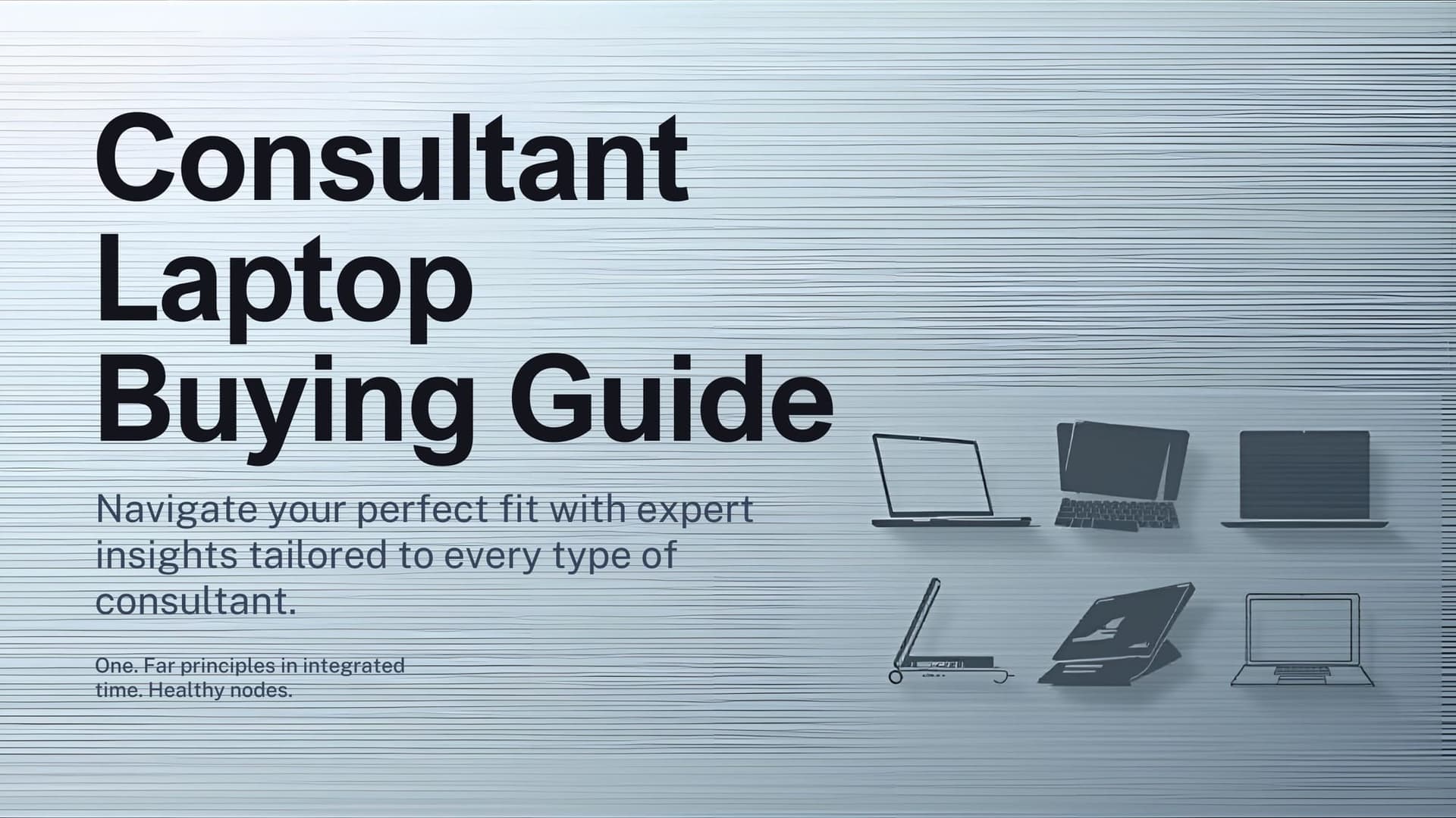 Consultant Laptop Buying Guide 2026: Best Laptops for Every Type of Consultant