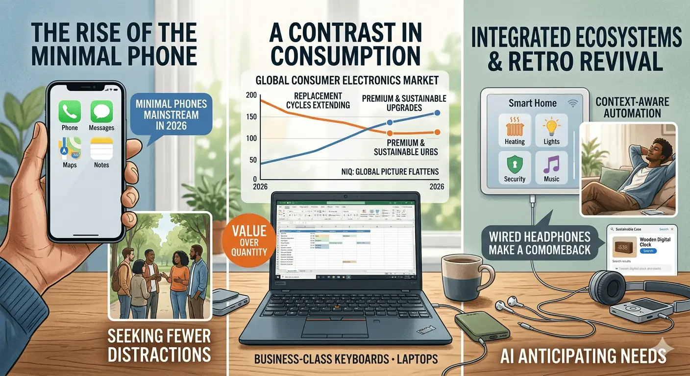 Digital Minimalism: Are People Buying Fewer Gadgets in 2026?
