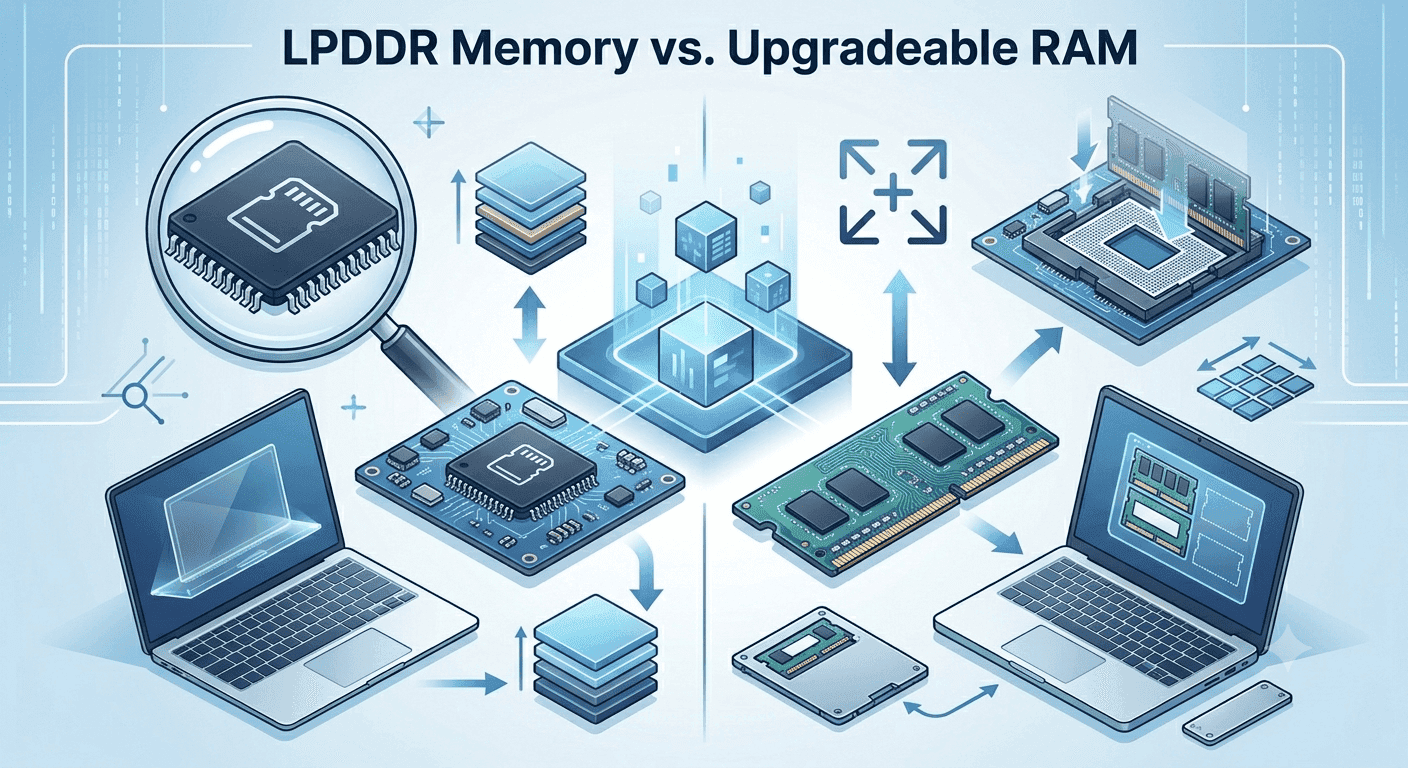 LPDDR Memory vs Upgradeable RAM: Which Laptop Lasts Longer?