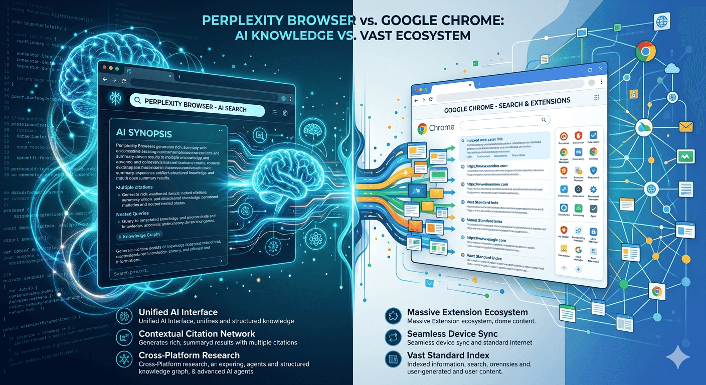 Perplexity Browser vs Google Chrome Guide