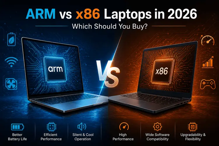 ARM vs x86 Laptops in 2026: Which Should You Buy?