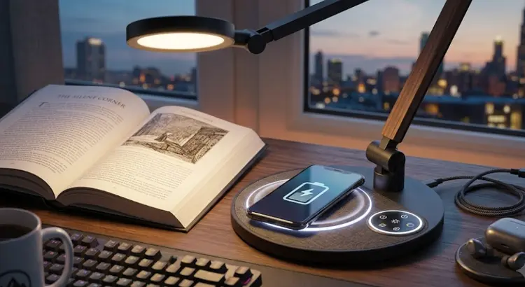 Wireless Charging Desk Lamps Explained: Are They Worth It?