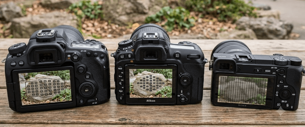 Autofocus Points Compared: Canon 90D vs Nikon D7500 vs Sony A6400