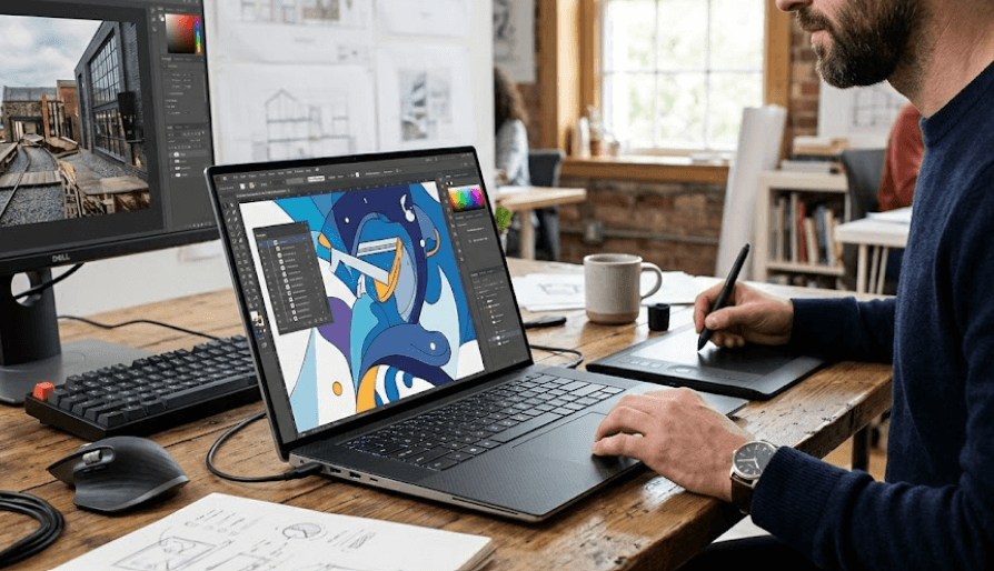 Dell Precision 5560 Review: A Slim Workstation for Designers and Editors