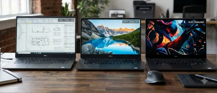 Dell Precision Display Options Explained: FHD+ vs UHD+ vs OLED