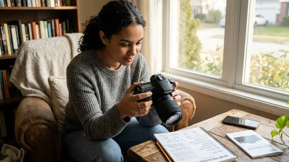 Learn Photography at Home in 30 Days: A Beginner's Roadmap With a DSLR