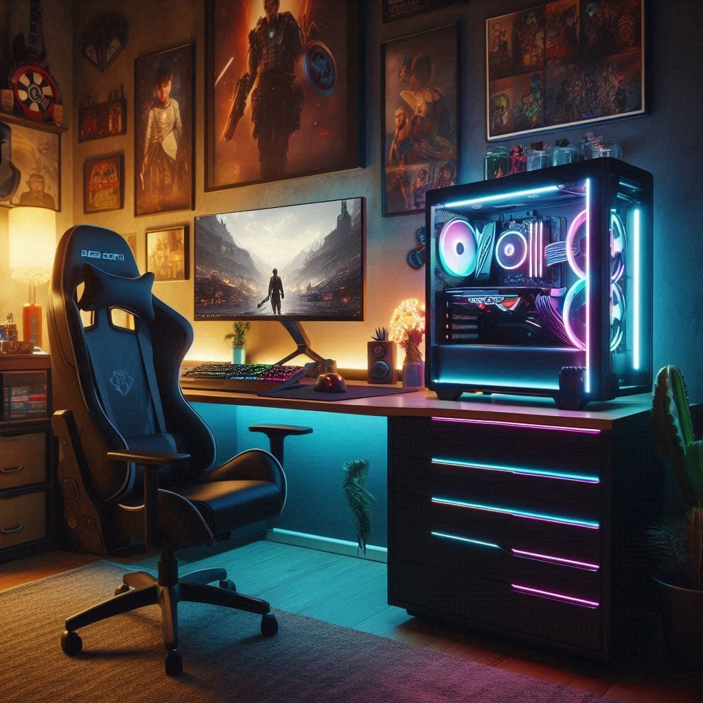 an image of a dream gaming setup