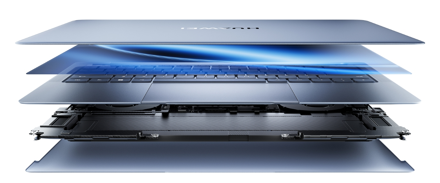Layers of Huawei MateBook X Pro