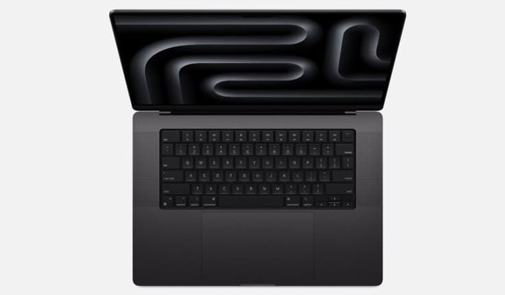 An image of macbook pro 16