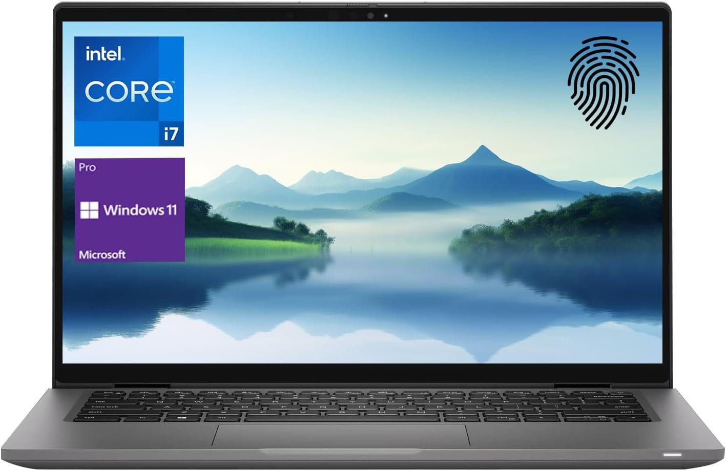 Touchscreen display on the Dell Latitude 7430 – making presentations and multitasking easier.
