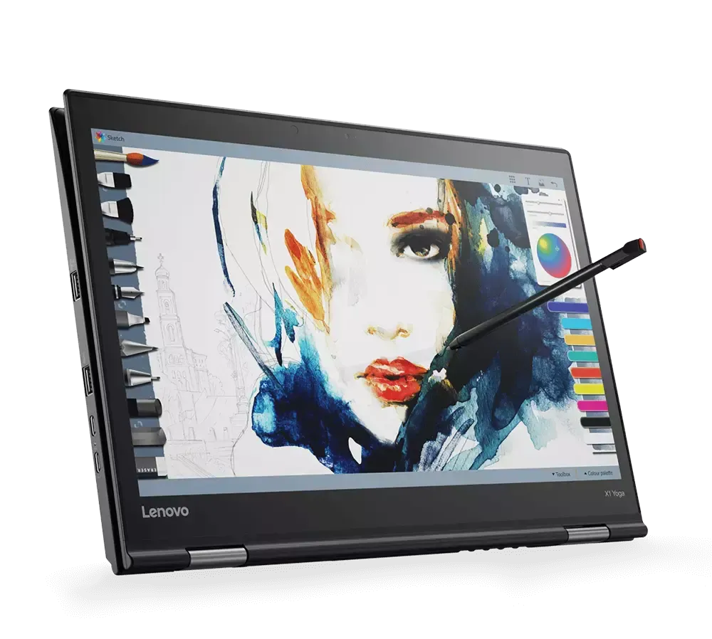 With Intel Core i7 and Quadro T2000 graphics, the ThinkPad X1 Yoga balances performance and flexibility.