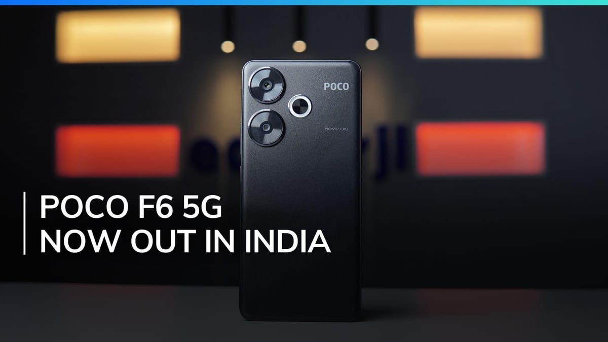POCO F6 5G – The Budget Gaming King
