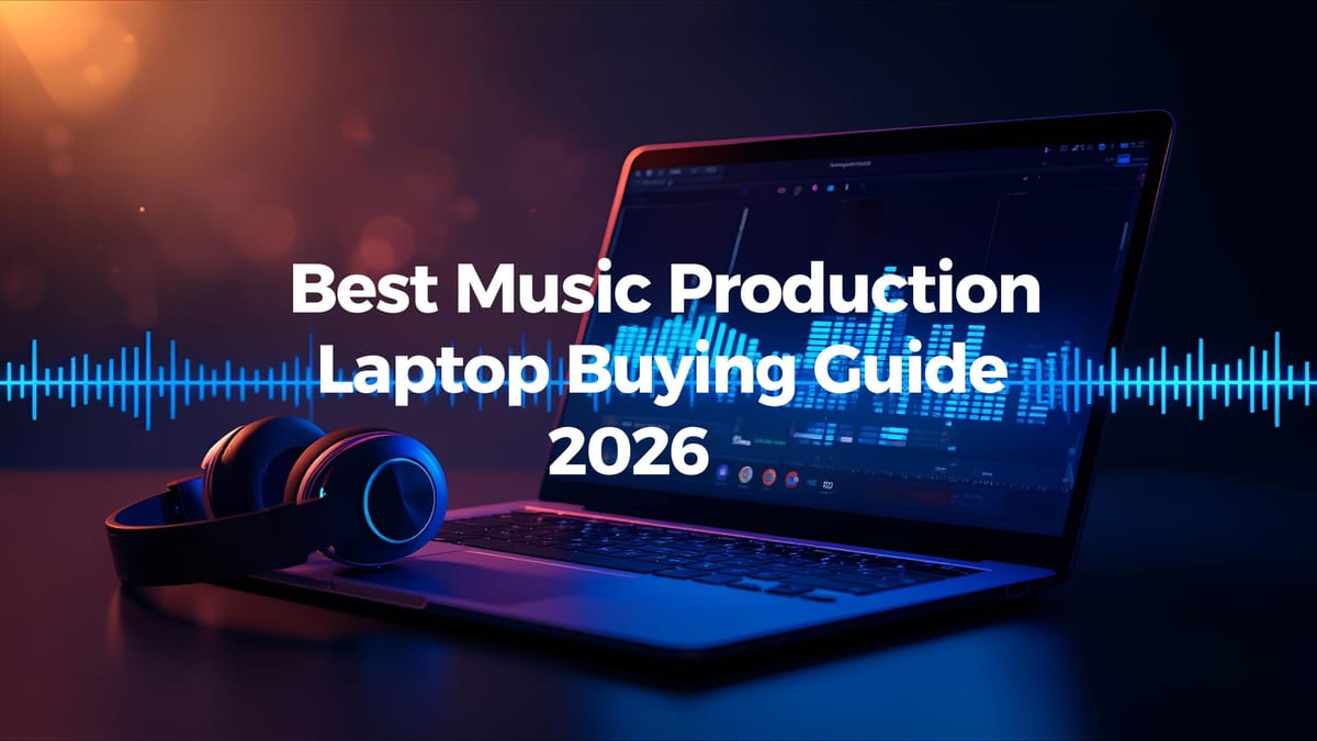 Music Production Laptop Buying Guide 2026