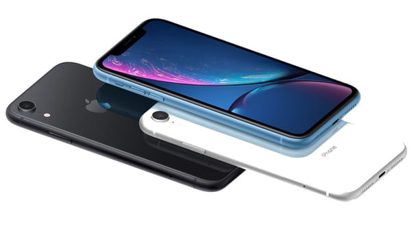Stack of smartphones
