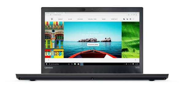 Image of Lenovo ThinkPad T470 – 7th Gen i5 Classic Business Laptop