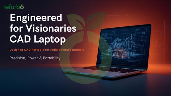 CAD Laptop for Architectural Design Work in India