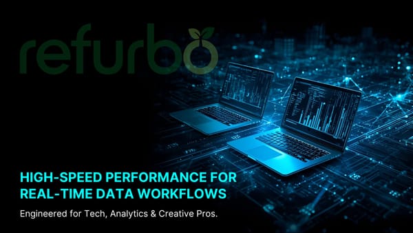 Real-Time Data Streaming Laptops for Professional Workflows