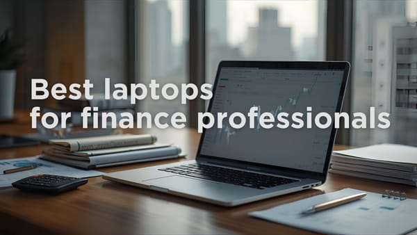 Best Laptops for Finance Professionals: Laptop Buying Guide 2026